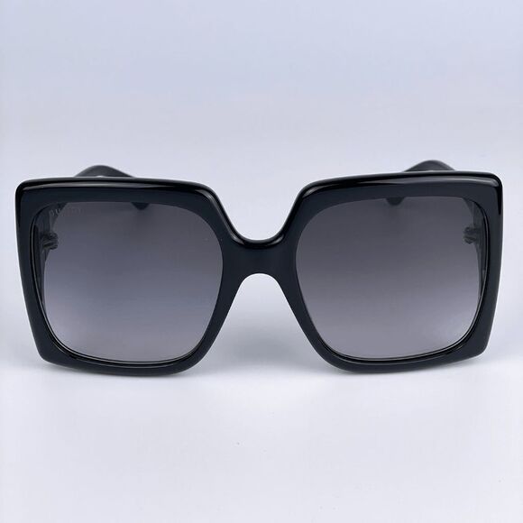 NEW Gucci GG0876S 001 Black Gray Gradient Oversized Women Sunglasses main image 7